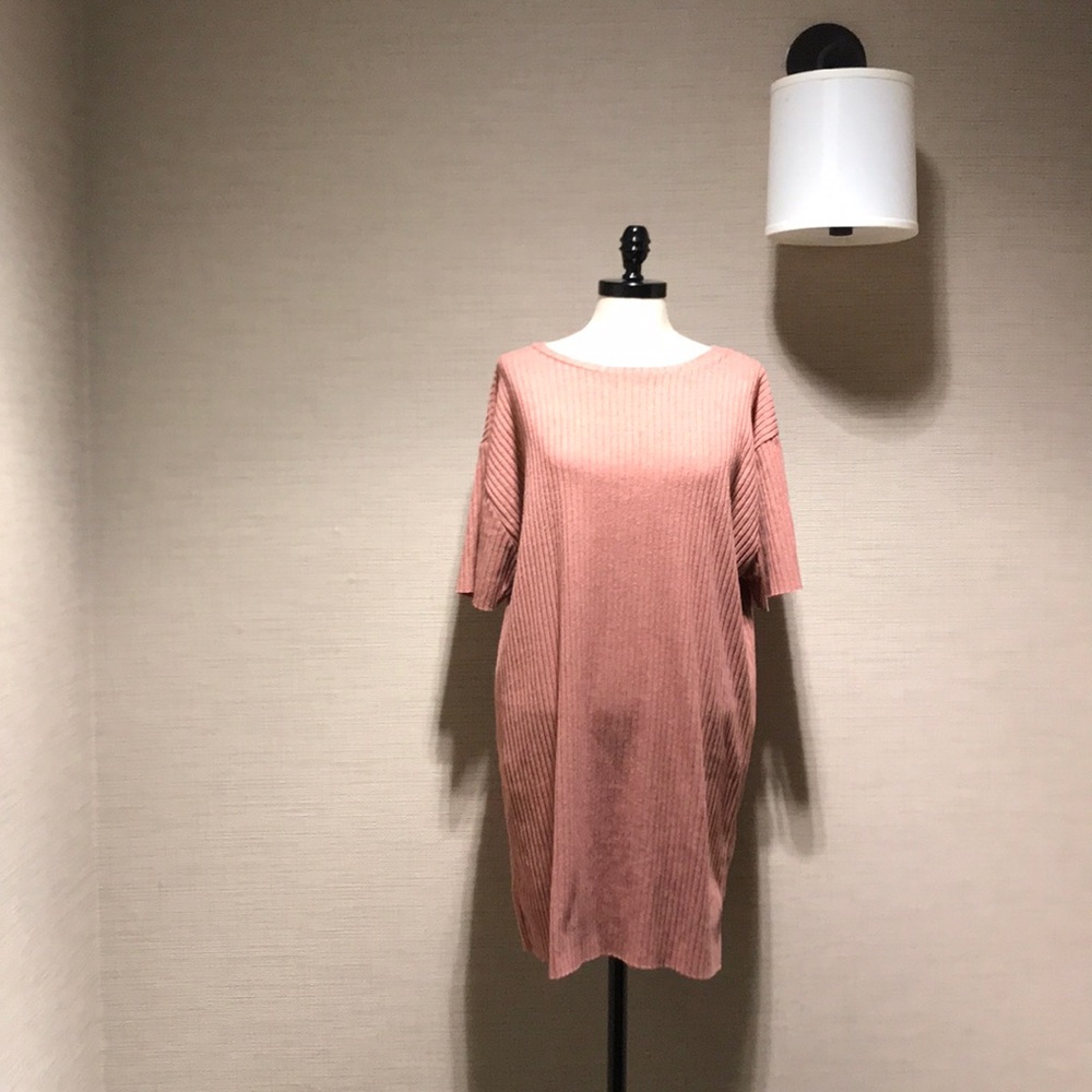 Zara ribbed oversized dress size S